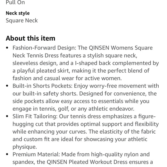 NWT BLUE Pleated Tennis Dress-S - Picture 12 of 13